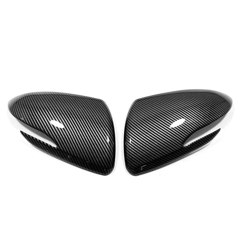 For Hyundai Elantra Avante AD 2016-2020 I30 Accent Solaris ABS Chrom/ Carbon Rearview Side Mirror Cover Trim Wing Cap Frame