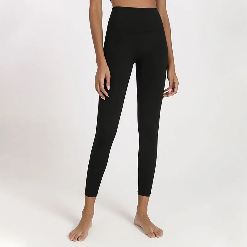 Pantaloni da yoga extra lunghi da donna stalla palangari grigi lunghezza personalità elasticizzata pendolarismo esterno scaldino stile coreano da donna