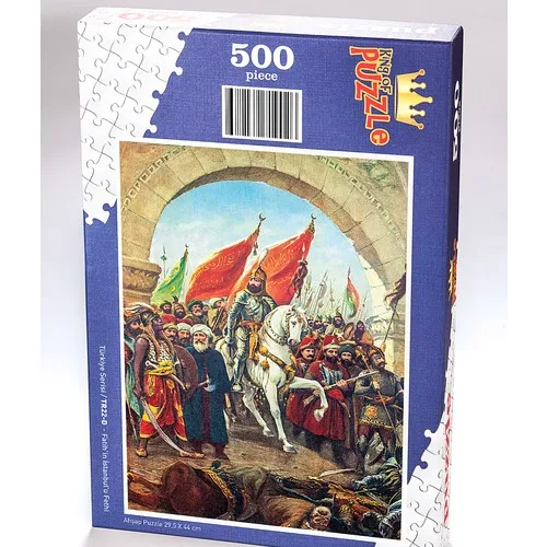 King Of Puzzle the Conqueror İstanbul'u Conquest Of The Wooden Puzzle 500 Pieces (TR22-D)