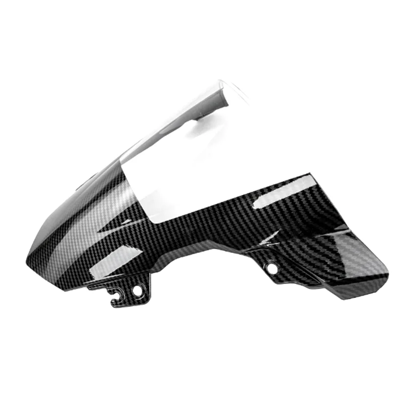 

A21F-Carbon Fiber White Motorcycle Windshield Front Spoiler Wind Deflector For BMW S1000RR 2015-2018 Accessories