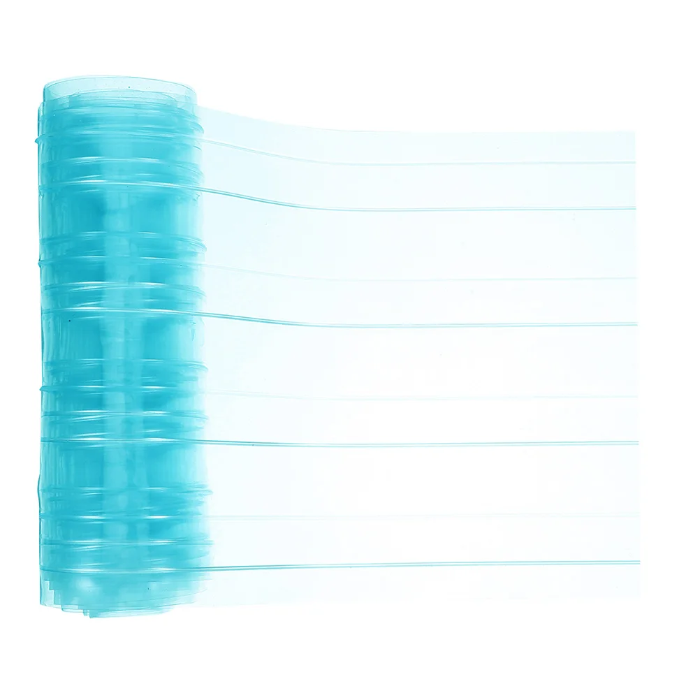 

PVC Dog Door Curtain Transparent Clear Flexible Strip Easy Installation Outdoor 80.56x7.31 Inch
