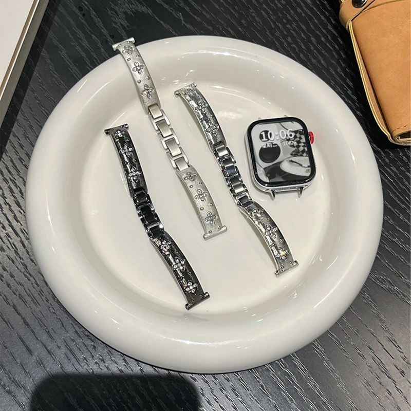 สายโลหะสําหรับนาฬิกา Huawei Fit3 สําหรับนาฬิกา HUAWEI Fit2/Fit Sport Correa สร้อยข้อมือสแตนเลสสายรัดข้อมือผู้หญิง