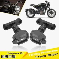 For Husqvarna 401 Svartpilen 401 Vitpilen 2018-2023 Motorcycle Falling Protection Frame Slider Fairing Guard Crash Protector