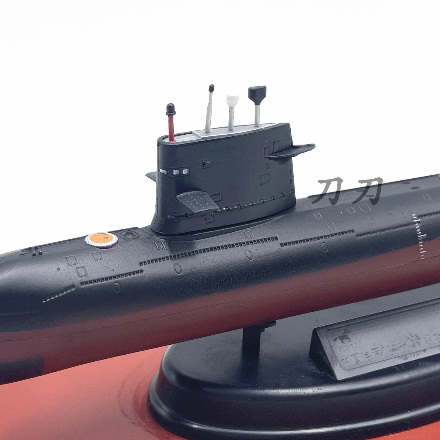 1:350 Scale China 039 Guesong Class Attack Submarine Model Glue-free Color Separation Simulation Metal & Plastic Product