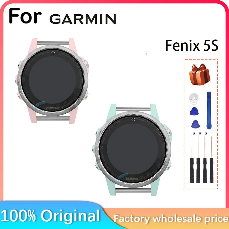 New LCD Screen For GARMIN Fenix 5S LCD Screen Display Repair Garmin Fenix 5S LCD Replacement（No waterproof rubber ring）