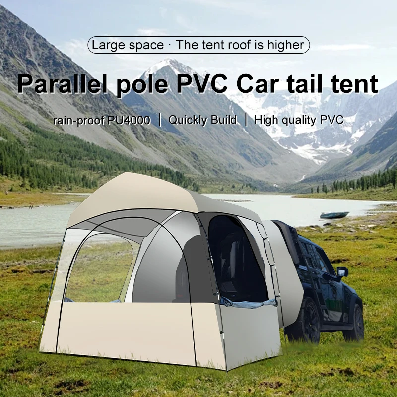 Transparent Bubble Car Tail Tent:All-Season Comfort with 360°Views, Never Miss A Moment of the Stunning Landscapes