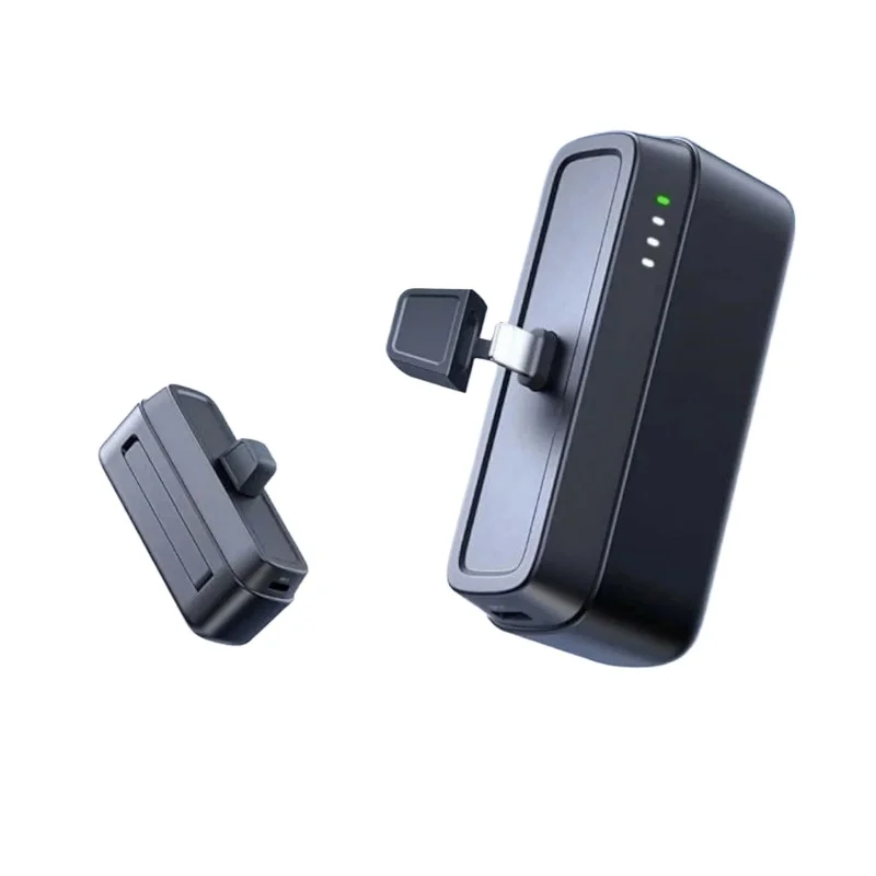 آيفون جديد 5000Mah بنك طاقة صغير محمول شاحن سريع بطارية خارجية