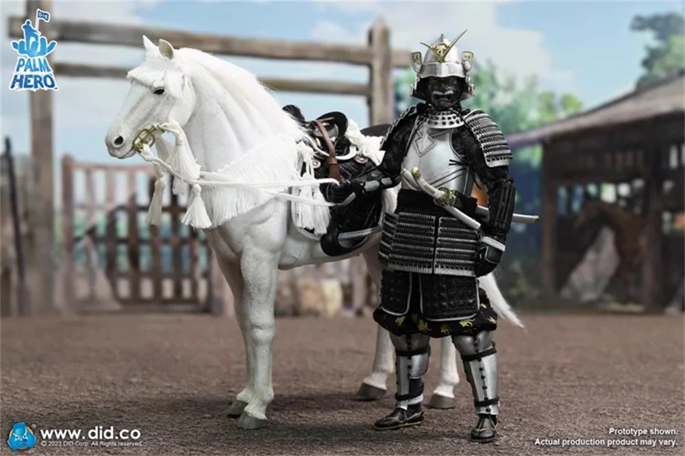 1/12 DID XJ80014 Vintage Orient Japan Warrior State Kenshin Uesugi Full Set Action Figure with Horse Gift For Fans Collect