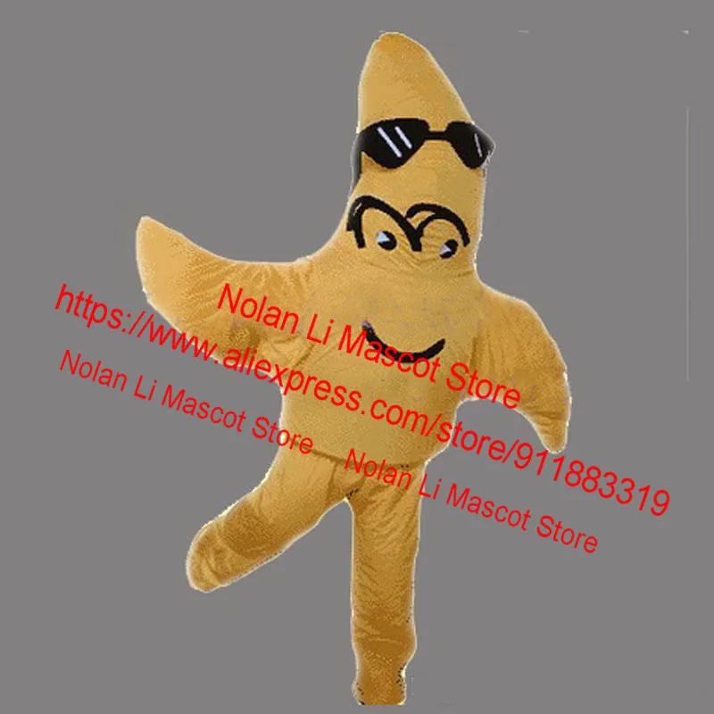 

Hot Sale Adult Size EVA Material Starfish Banana Man Mascot Costume Crayon Cartoon Set Cosplay Birthday Party Masquerade 960