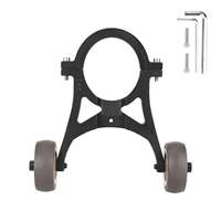 Handstand Inverted Folding Bracket For Xiaomi 4 Pro Electric Scooter Auxiliary Small Wheel Accessories