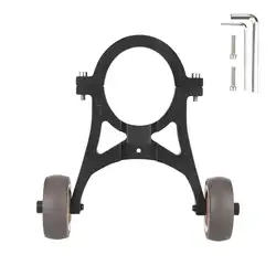 Handstand Inverted Folding Bracket For Xiaomi 4 Pro Electric Scooter Auxiliary Small Wheel Accessories