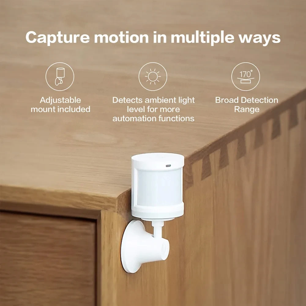 Aqara Human Body Sensor Smart body Movement Motion Sensor Wireless ZigBee Connection works with Gateway hub Mi home