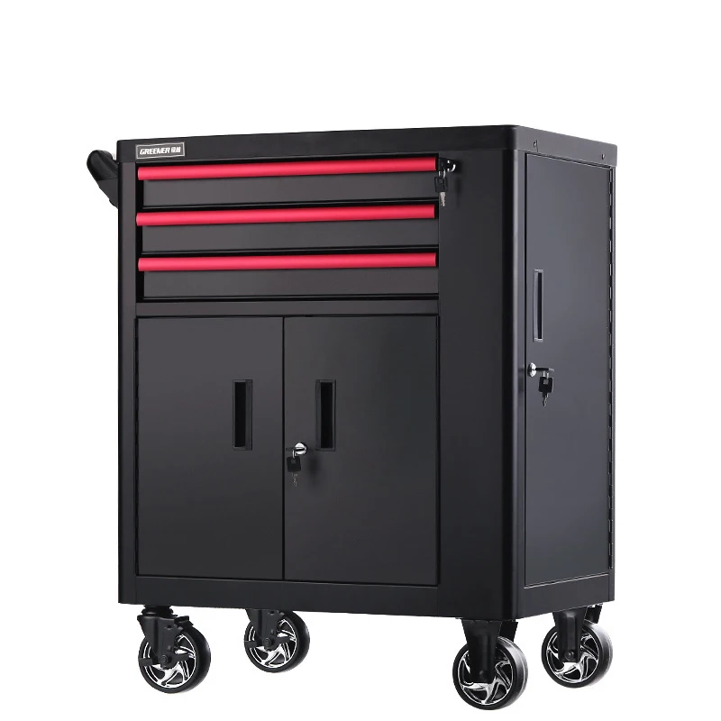 

Lvlin Heavy-Duty Multifunctional Auto Repair Toolbox For Car Room Tool Cabinet Storage Quality Vehicle Repair Hardware Cart