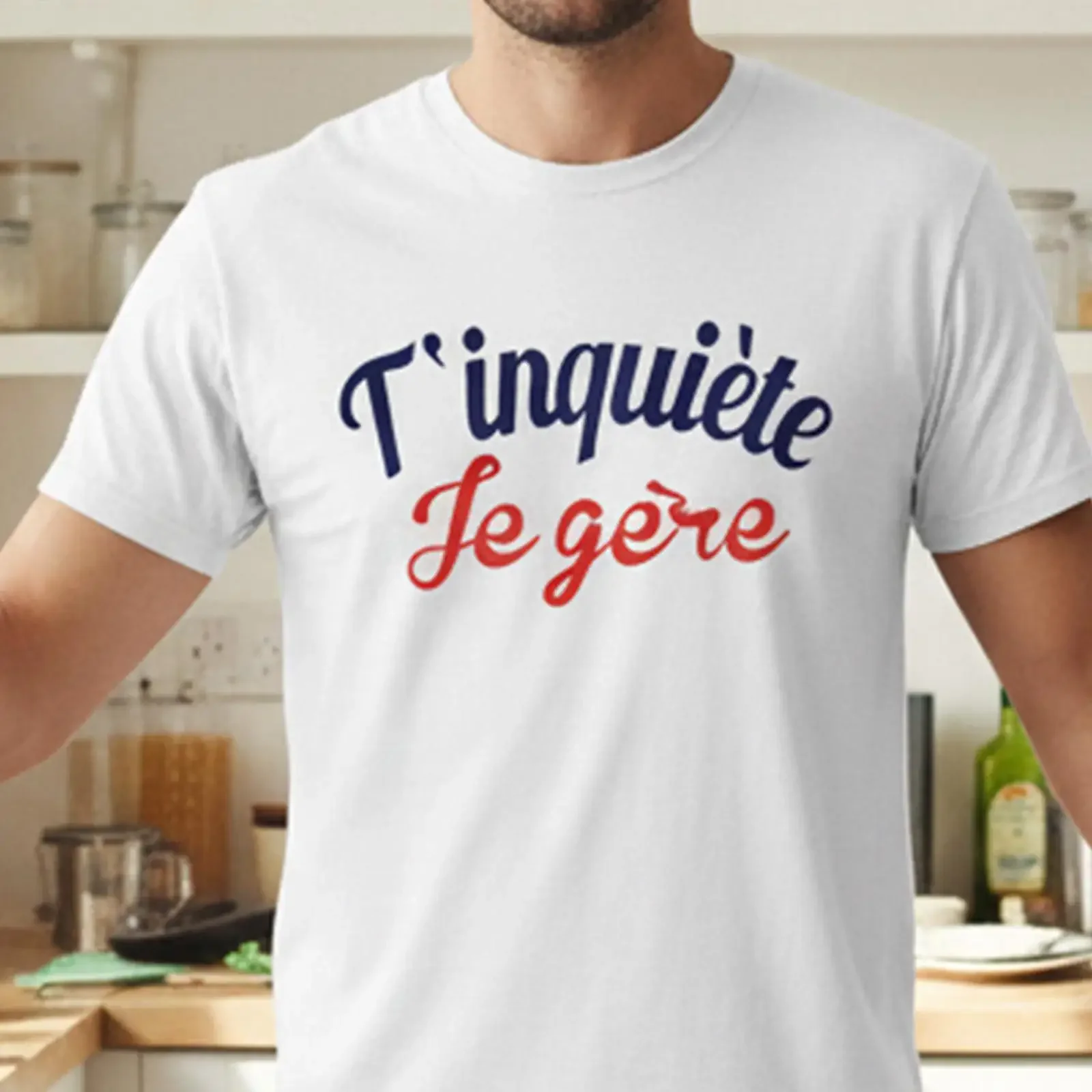 Funny Don't Worry I've Got This Quote T Shirt Casual Humor for Dad Mom Chef vintage Washed Unisex Versatile
