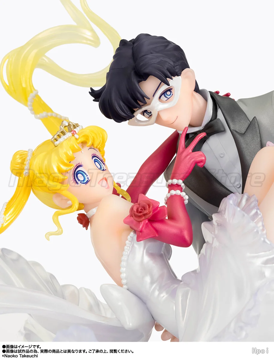 

【MT】BANDAI Figuarts Zero Chouette Sailor Moon Tsukino Usagi Chiba Mamoru Usagi and Tuxedo Mask Moonlight Version Anime Figure