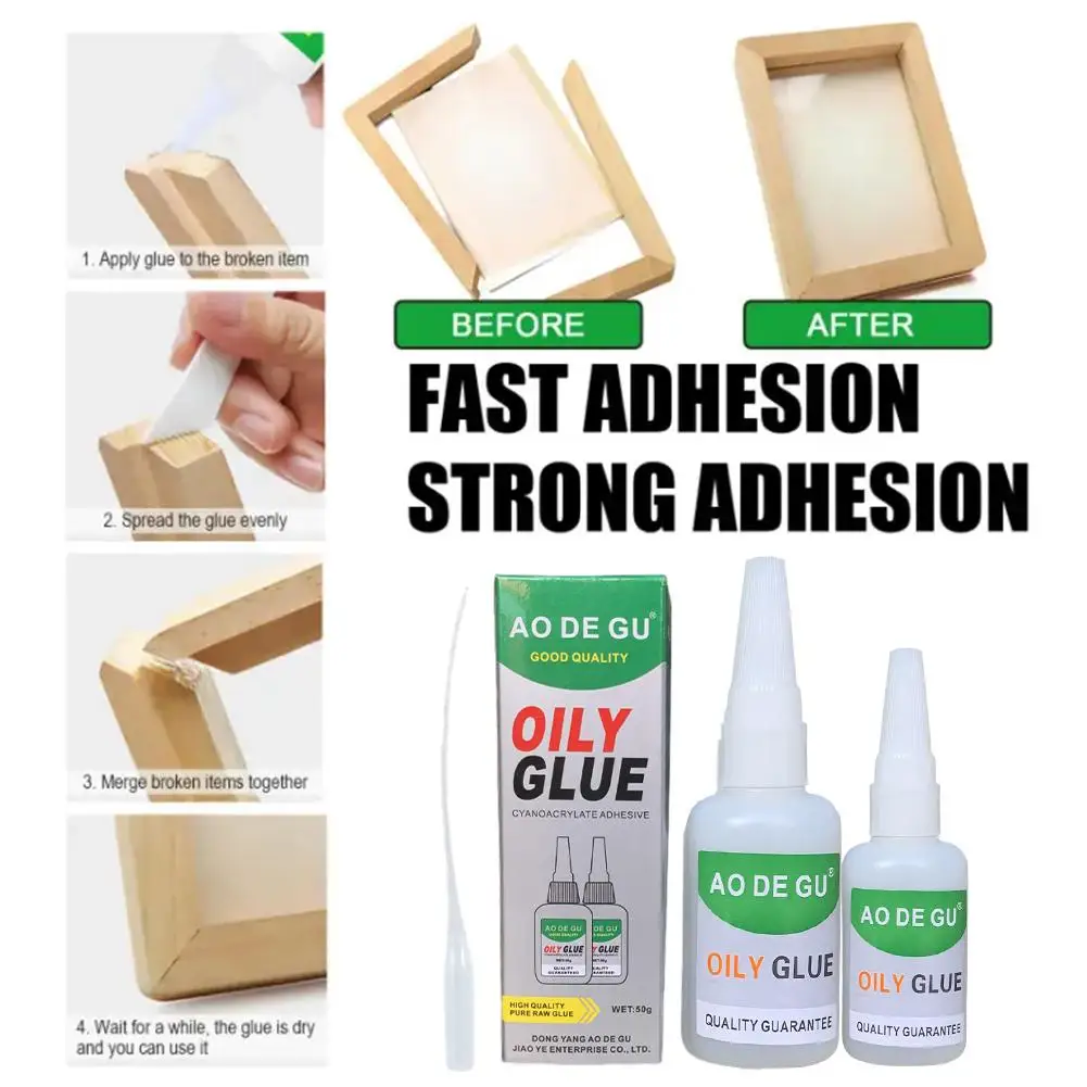 50/20g Welding High Strength Oily Glue Super Adhesive Glue Soldering Ceramics Glue Metal Wood Plastic Agent Strong O2G5