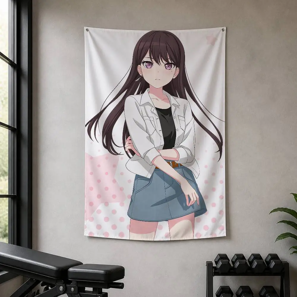 BanG Dream It's MyGO Decorative Hanging Flag with Grommets for Garage Bedroom Dorm Wall Decor