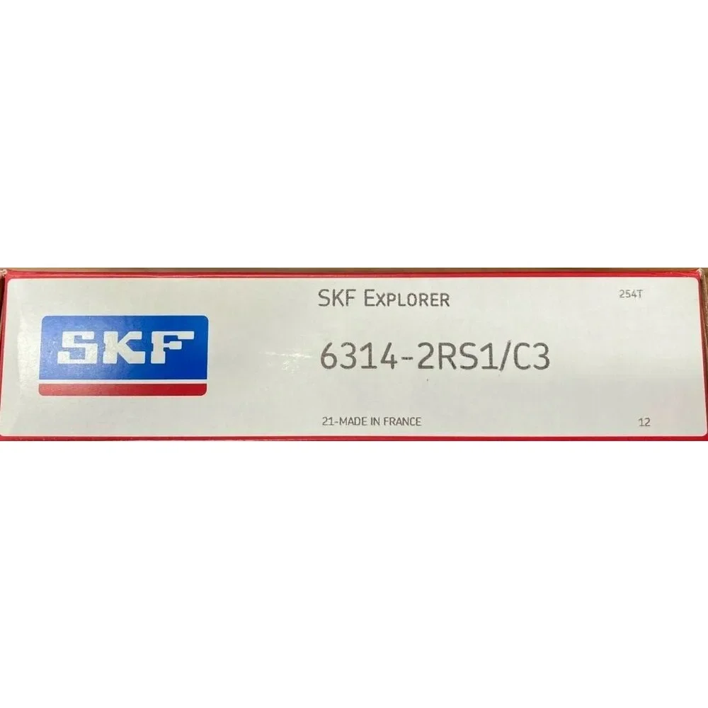 6314 2RS1 C3 SKF ลูกปืนเม็ดกลมร่องลึก 70x150x25 (มม.)