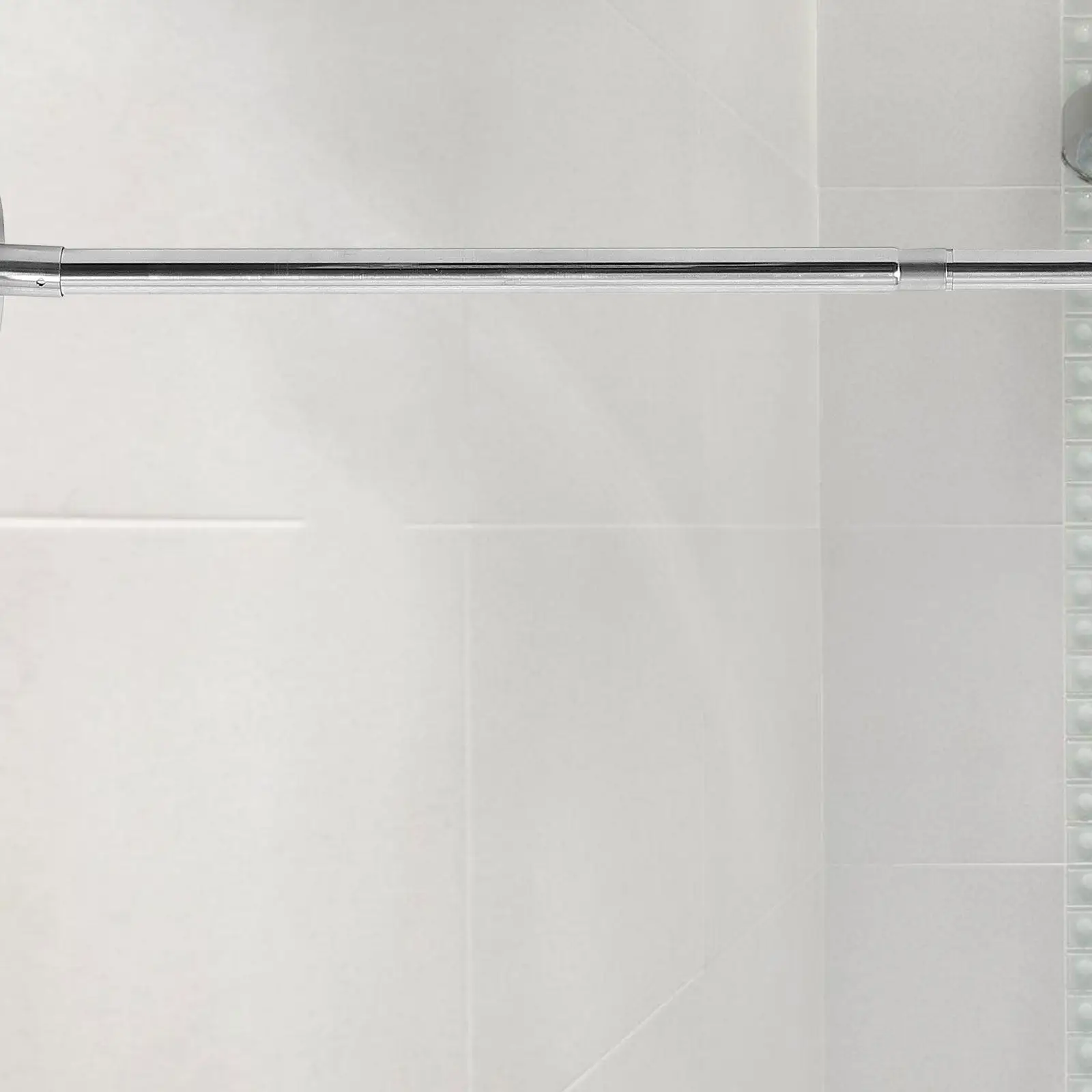 

Curved Telescoping Heavy Duty Tension Curtain Rod Adjustable Extendable Shower Curtain Rod Closet Rail Clothes Drying Pole