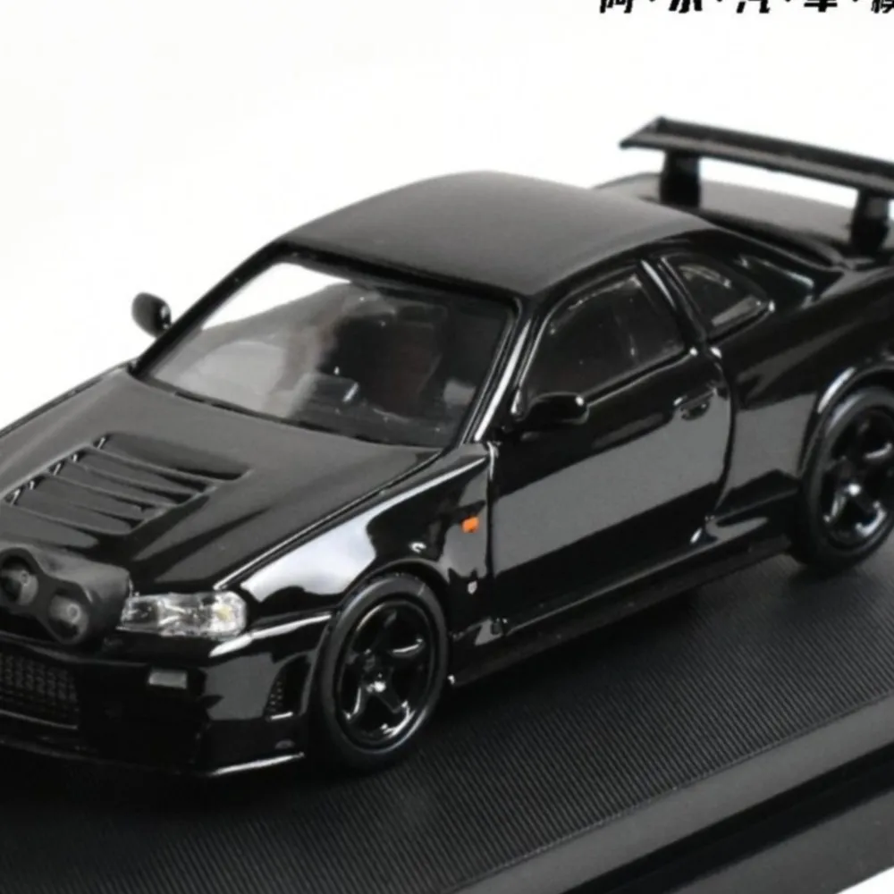

SW 1:64 R34 Коллекция для взрослых, хобби, литая под давлением модель автомобиля