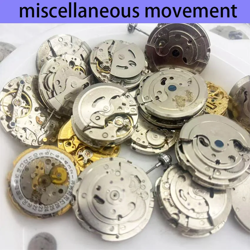 Steampunk DIY Mechanical Watch Movement Kit for Clock Making Men's Random Miscellaneous Accessories