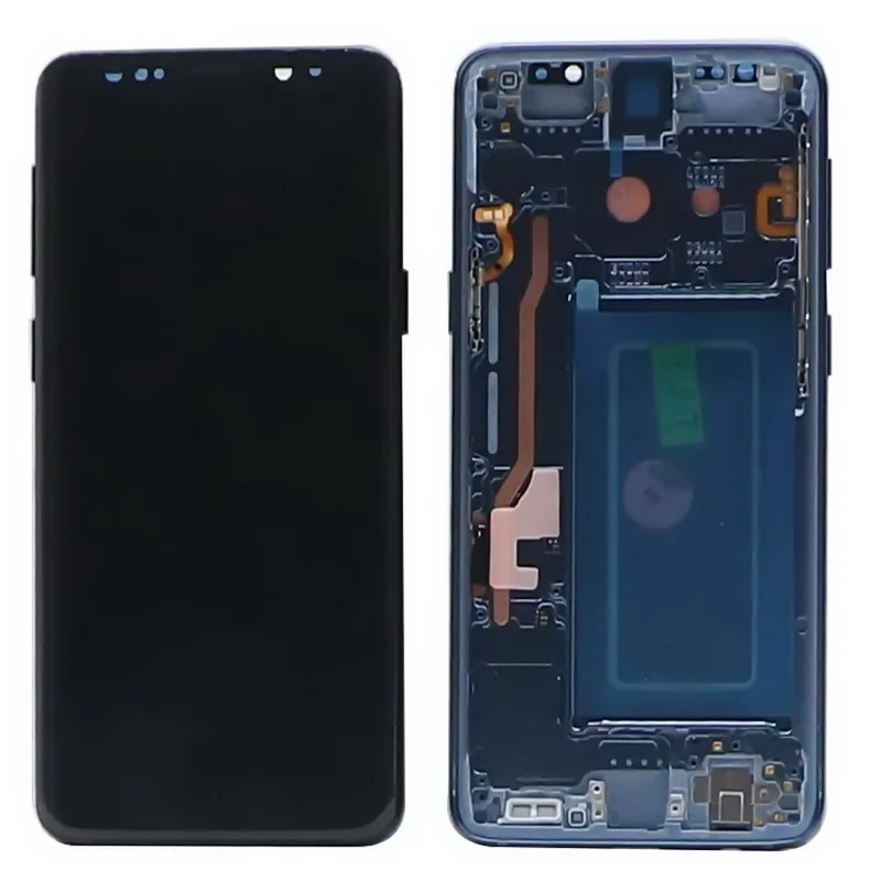 Imagem -02 - Peça de Reparo do Digitador do Tela de Toque do Visor de Lcd Samsung Galaxy s9 Plus G965 G965f Sm-g965f ds s9 Mais 100 Amoled