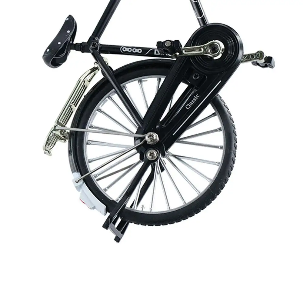 Ornament Diecast Alloy Cycling Figurine Retro Bicycle  Simulation Bicycle Vintage Bicycle Model Retro Bicycle Model