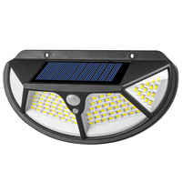 Solar Power 102LED 4-Sided Motion Sensor Wall Light Outdoor Waterproof Garden Patio Yard Security Lamp Outdoor LED Solar Lights