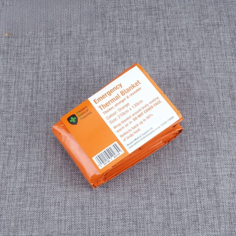في الهواء الطلق بولي ايثيلين بطانية طوارئ إنقاذ الحياة بطانية المتاح الإشعاع حماية بطانية بقاء بطانية زلزال الإنقاذ