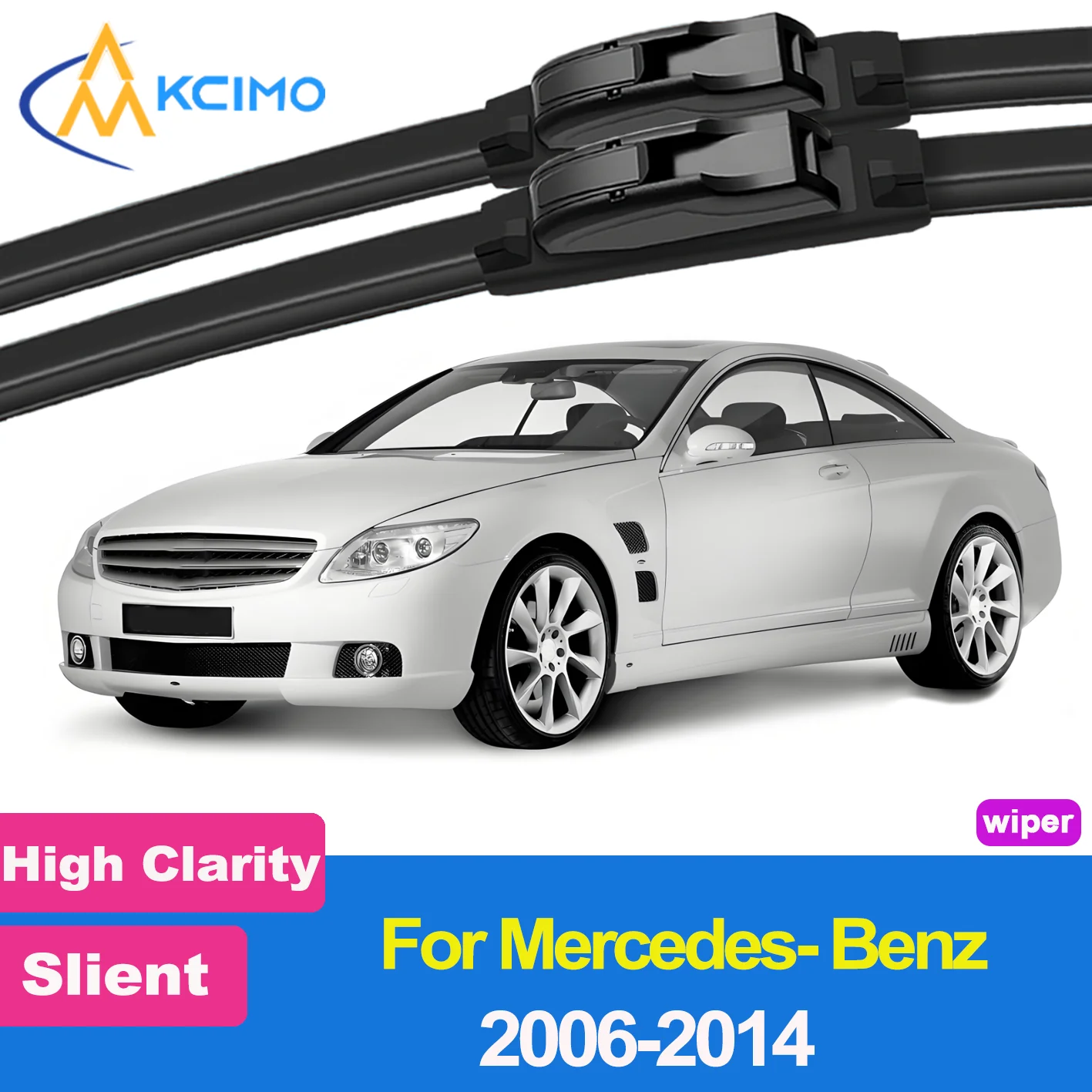 

2PCS New Front Windshield Wiper Blade for Mercedes-Benz CL-Class C216 2006-2014 Front Windshield Auto Wipers Blade Accessories