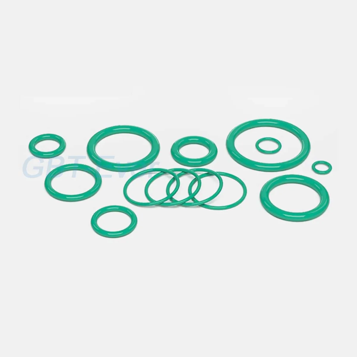 FKM Green Fluorine Rubber O Ring CS 3.5mm OD 10mm ~ 260mm O-Rings Sealing Gasket Washer Oil Resistant Acid & Alkali Resistant
