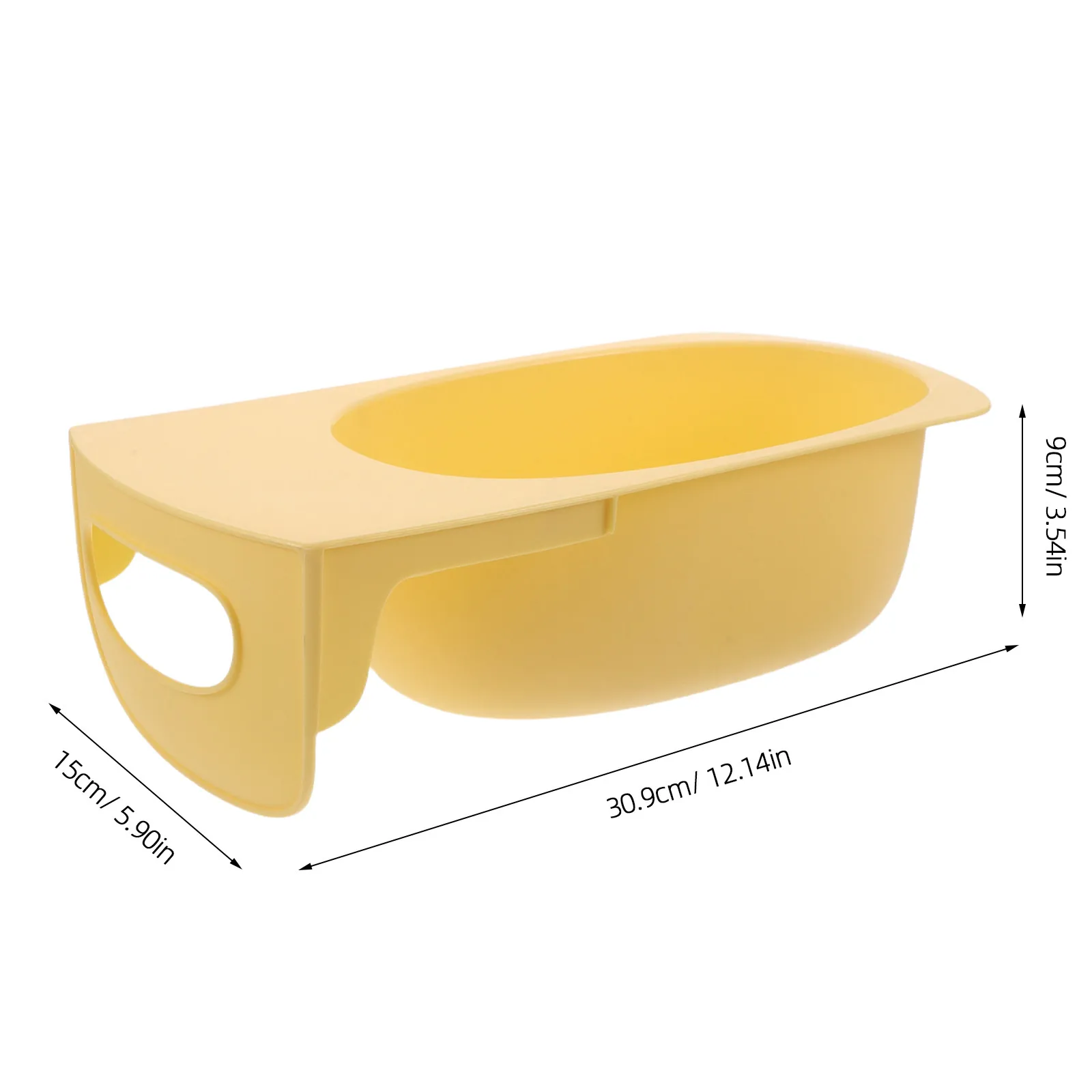 Universal Toddler Potty Chair Replacement Bowl Yellow Splash Proof Removable Slide-Out Tray No Spill Potty Insert for Portable