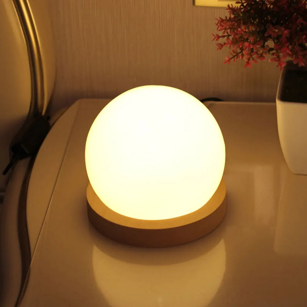

Bedside Table Night Light USB Small Lamps For Nightstand Mini Warm Light Vintage Home Office Student Bedroom Table Lamps