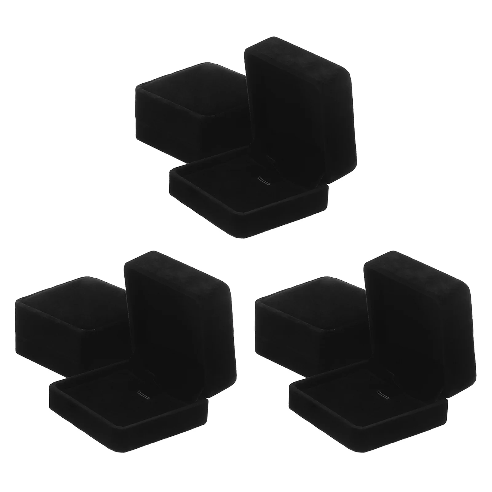 

Набор из 6 портативных органайзеров для украшений (2,75x2,75x1,57 дюйма) для хранения ожерелий, кулонов и демонстрации женских украшений