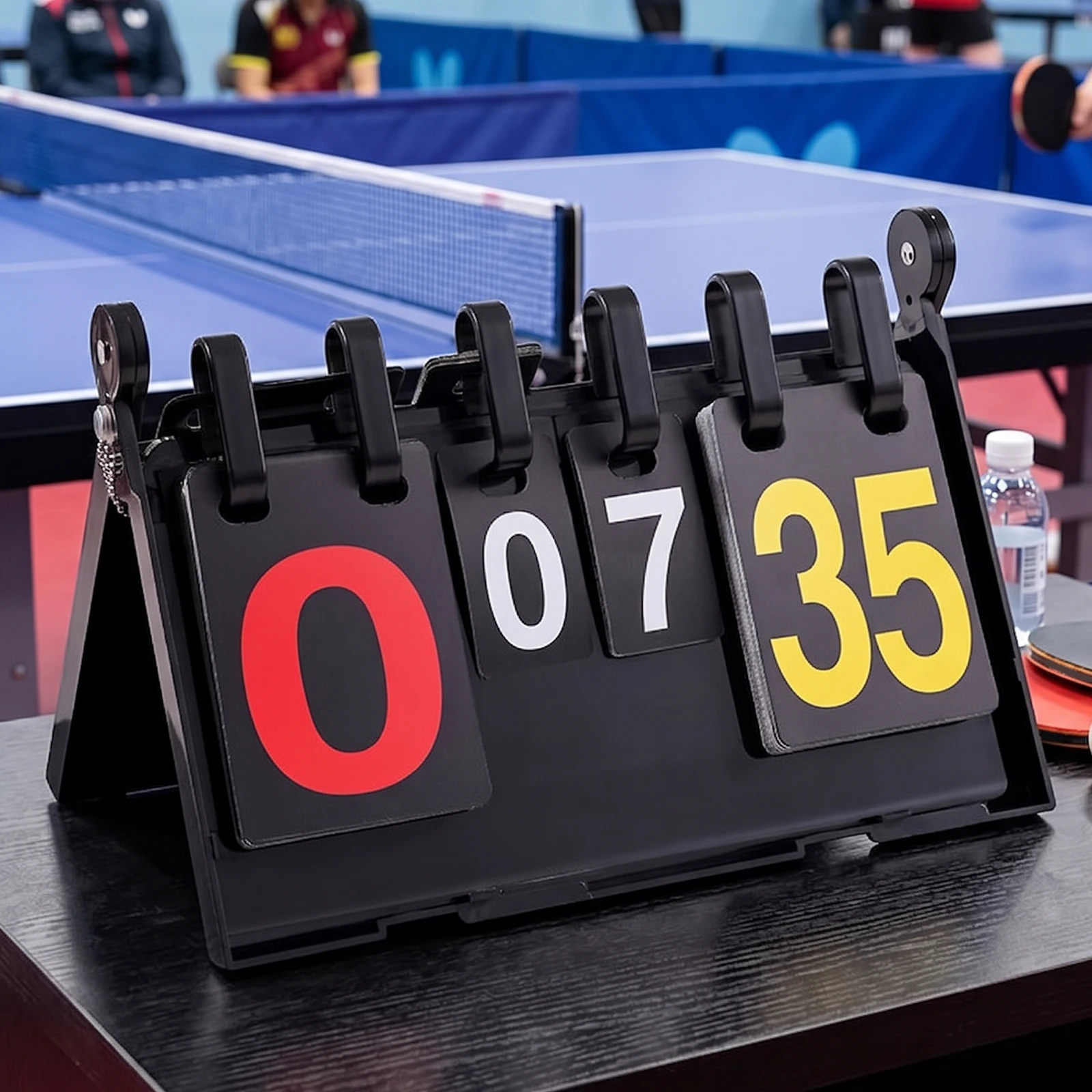 Convenient Folding Scoreboard Waterproof Portable Scoreboard Score Flipper for Volleyball Ping Pong Cornhole Baseball Games - view 5