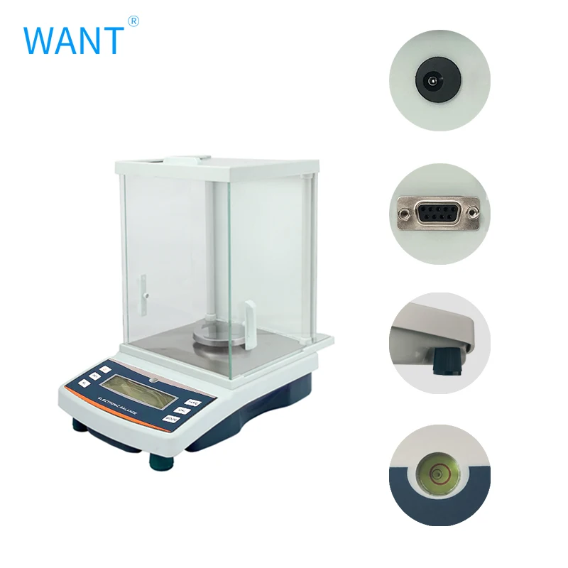 WT-CH High precision laboratory electronic balance scale manufacturer 60g/100g/200g/300g/500g 1mg