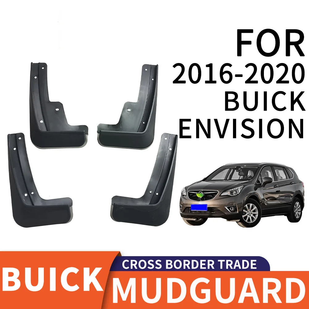 

For 2020 BUICK ENVISION Car tire mudguard,Mudflaps Front Rear Flares Splash Guards Cover Car Accessoie