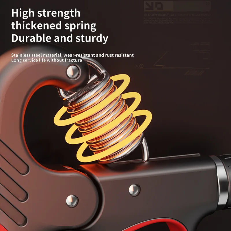 5-100KG Grip Strength Gym Wrist Expander Hand Strengthener Adjustable Muscle Recovery Fitness Hand Strength Exercise image 4
