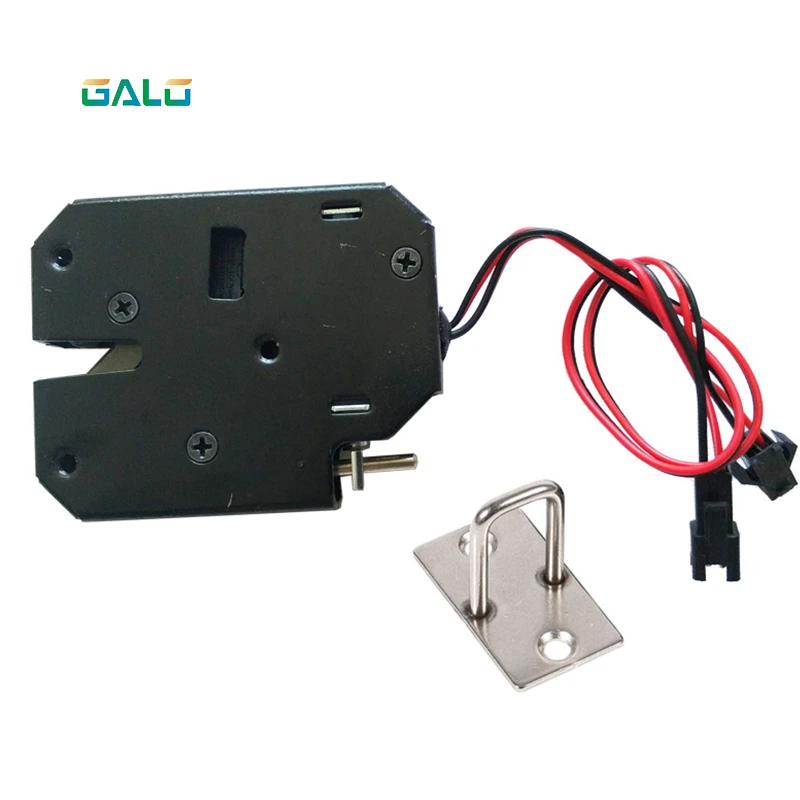 Elektro Magnetic Lock 12V 2A Fail Safe Haltekraft Elektromagnetische Tür Access Control System Schrank Boxen