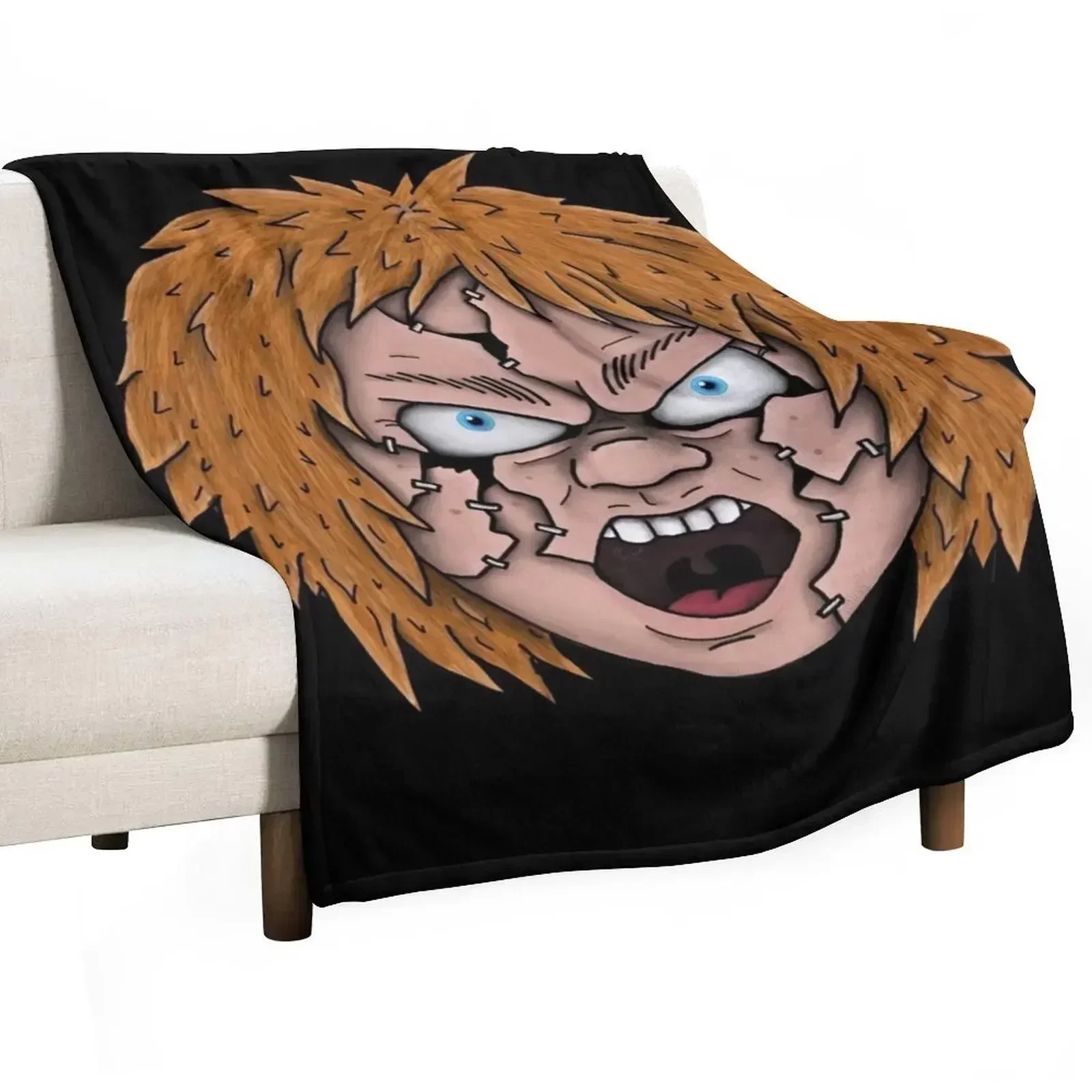 

Chucky Throw Blanket cosplay anime blankets ands Luxury Thicken Blankets