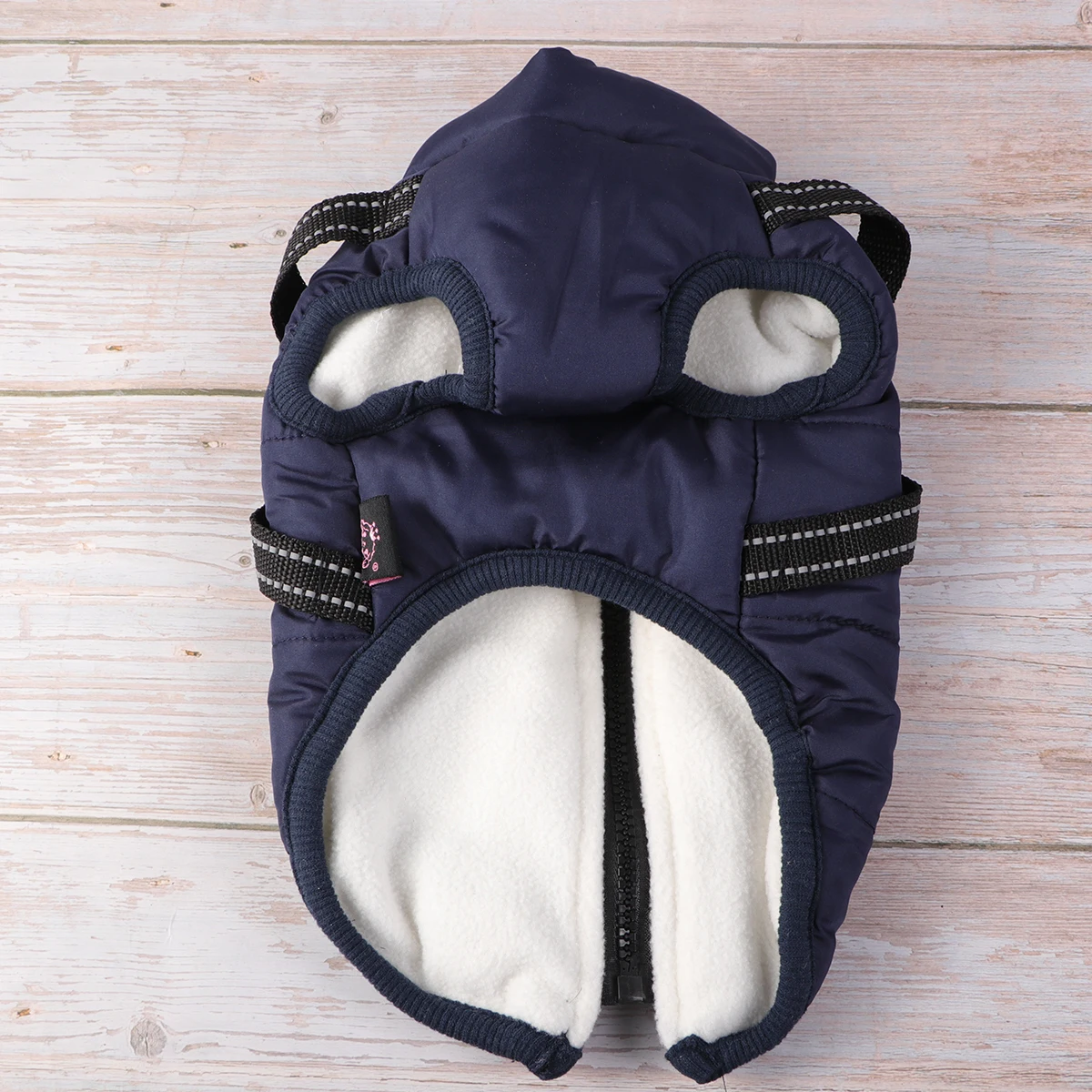 

Pet Cotton Vest Winter Dog Clothes Warm Fashionable Waistcoat for Cold Weather Jeans Dog Cloth Vest Pet Winter Clothes