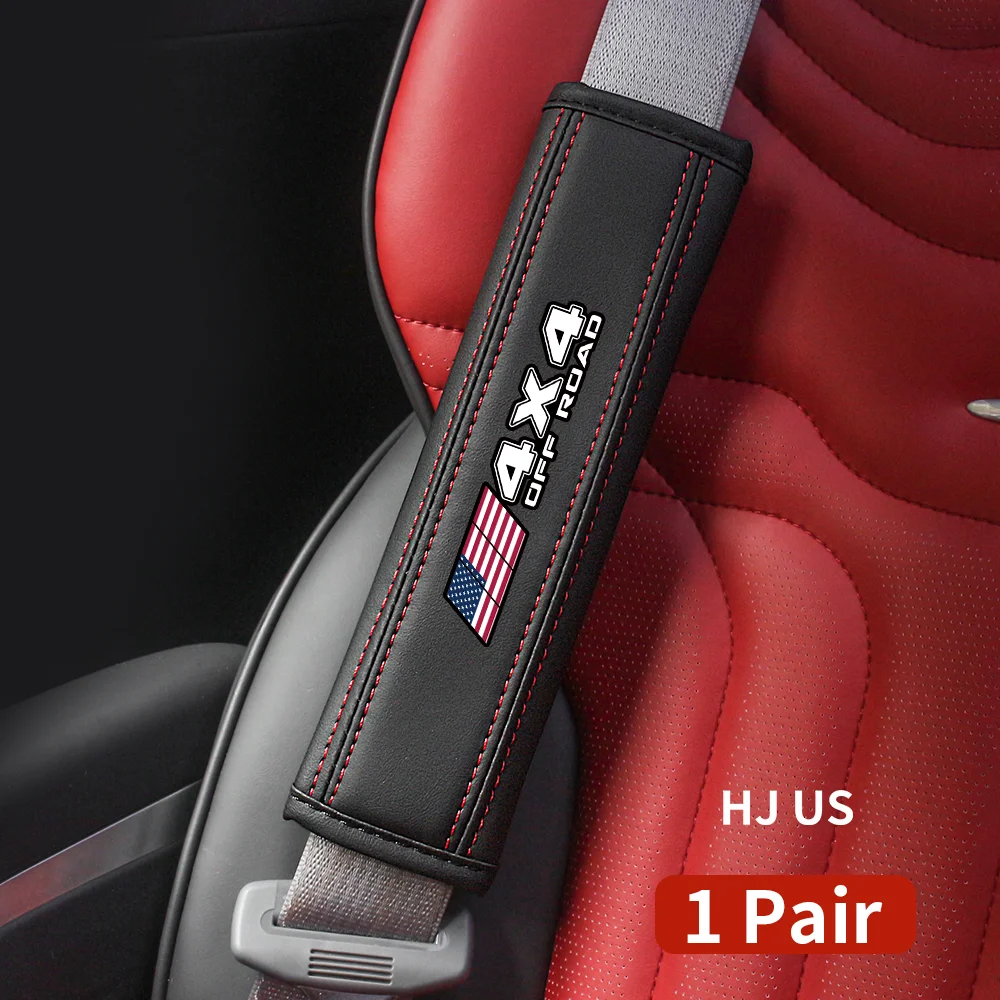 4x4 Off Road Tri Farben Auto Sitz Gürtel Schulter Abdeckung Schützen Pads Für Jeep Grand Cherokee Wrangler JK Gladiator kompass Patriot – Detail 7