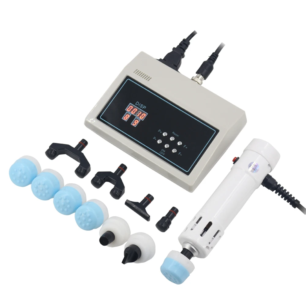 Shockwave Therapy Machine 2 IN 1 Professional Shock Wave Chiropractic Tools Men ED Treatment Knee And Body Pain Relief Massager