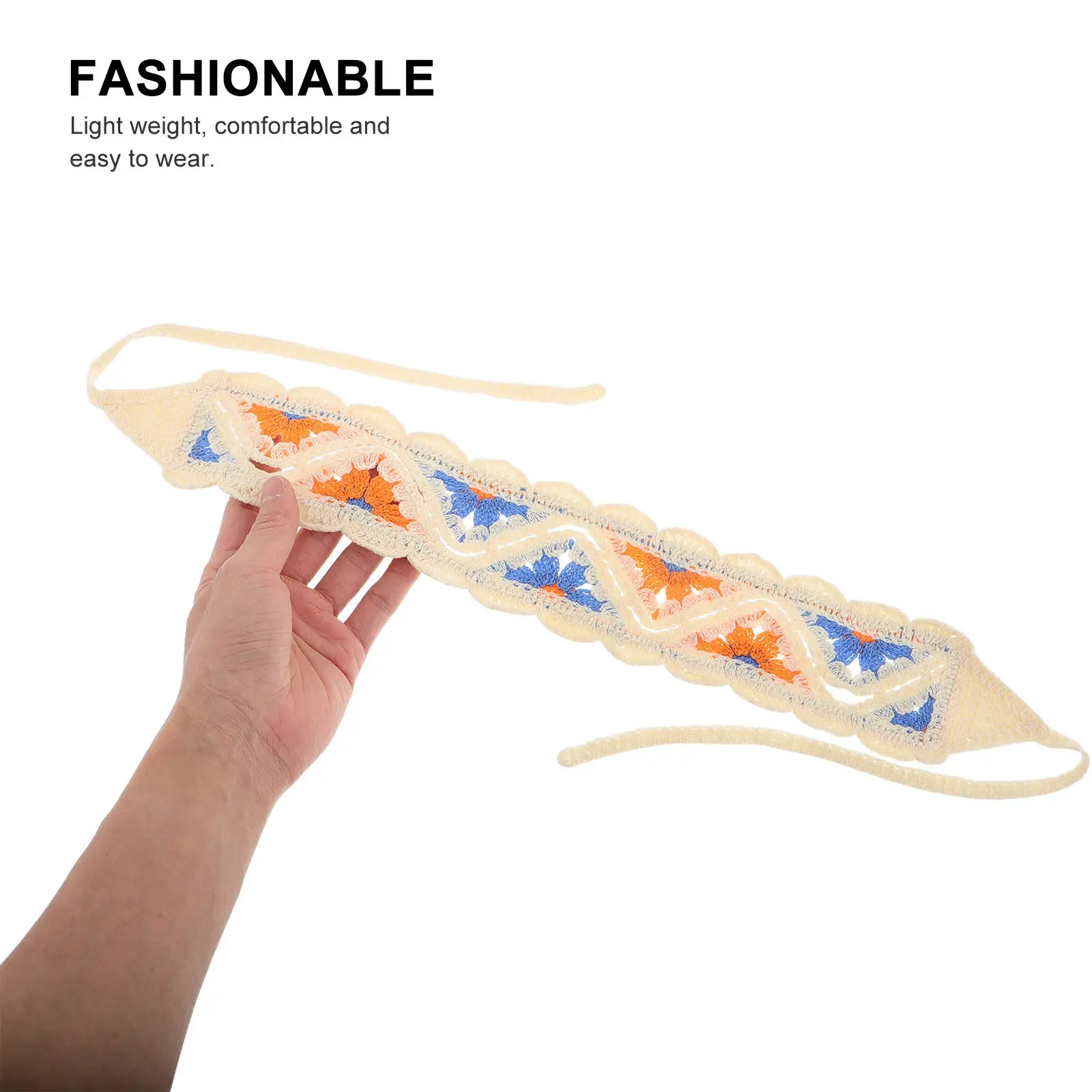 

Farmhouse Style Headscarf for Women Soft Polyester Versatile Head Wrap Bandana Hair Tie Turban Headband Outdoor Travel Party