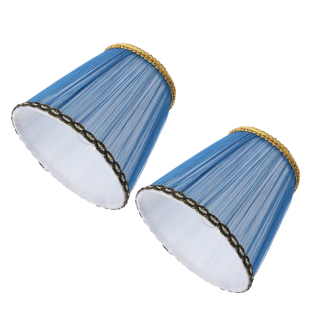 

2 шт. тканевый абажур для настольной лампы, торшер, настенное бра, мягкий светопроницаемый тканевый абажур, сменные чехлы, домашний декор