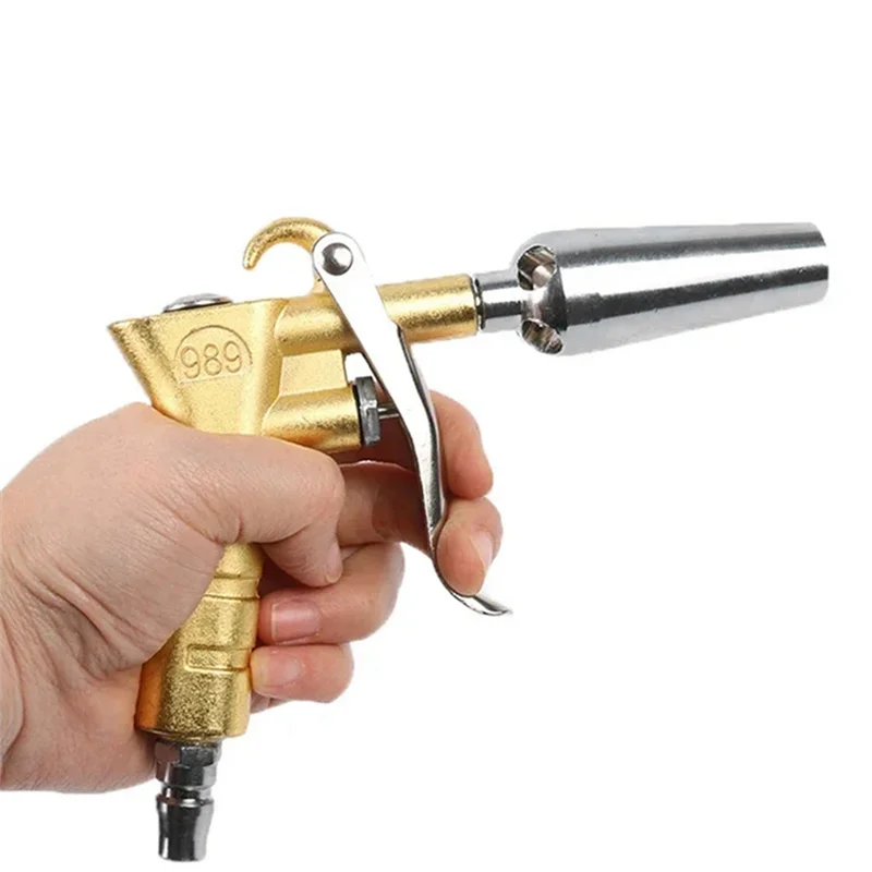 

Durable-Pneumatic Car Air Blowing Tool Blow Dust Clean Tool Air Duster Air Brush Sprayer Alloy Car Washer