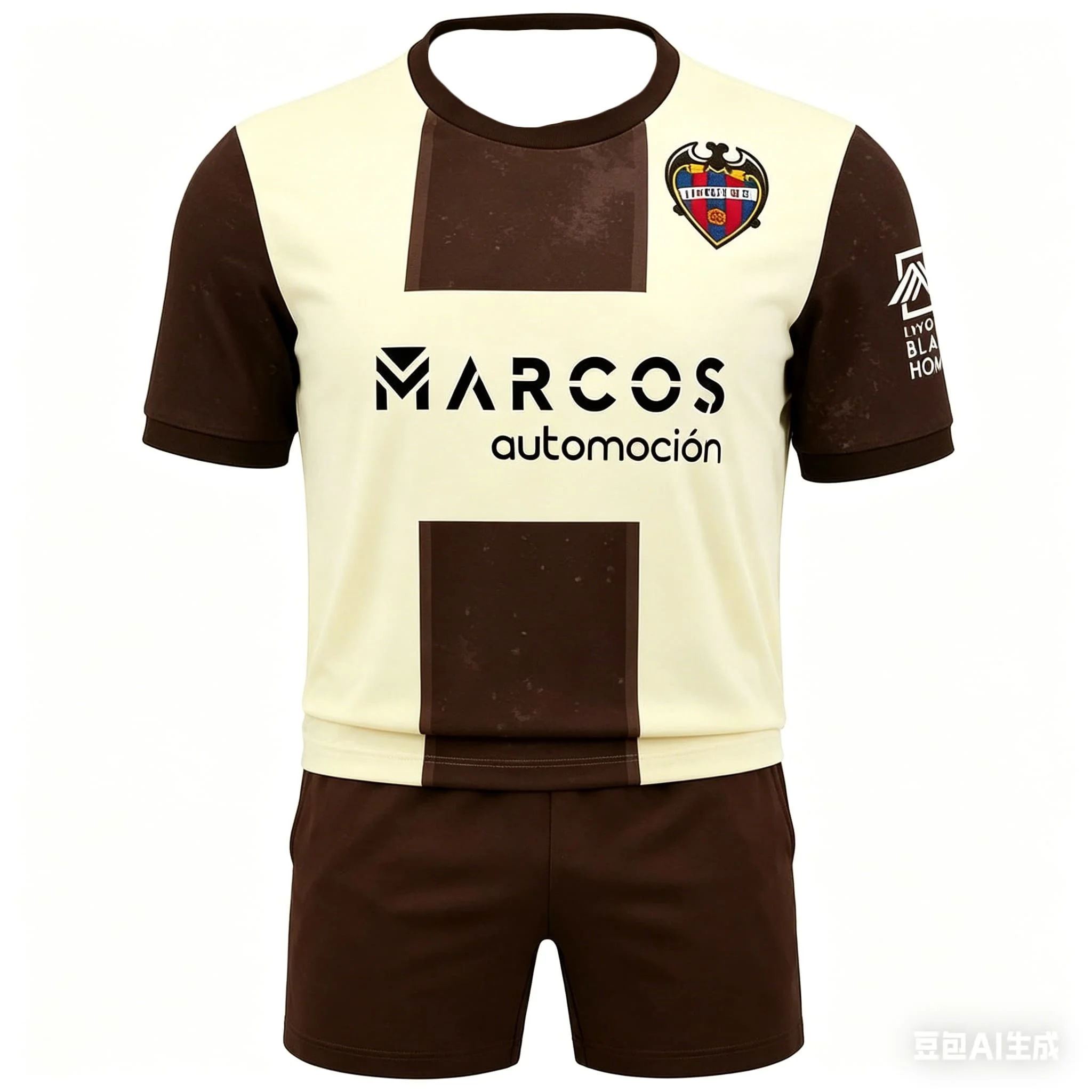 New Hot Shirt La Liga 2 Team Levante Team Shirt Round Neck Sports Casual Breathable Quick Drying Men's T-shirt Set Family Tees view 2