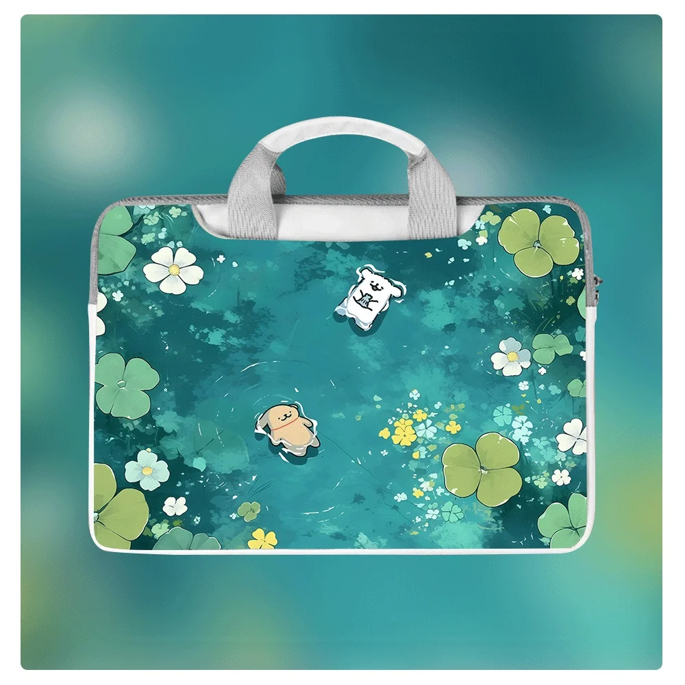 

Модный чехол для ноутбука с принтом собаки, настраиваемая водонепроницаемая ударопрочная сумка, 12, 14, 15, 16 дюймов, сумка-портфель для всех марок ноутбуков