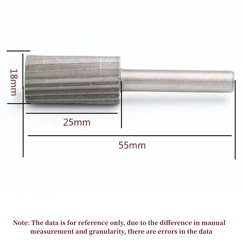 6PCS/Set Carbide Rotary File 6mm Shank Carbon Steel Burr Set Rotary Tool For Woodworking Drilling Metal Carving