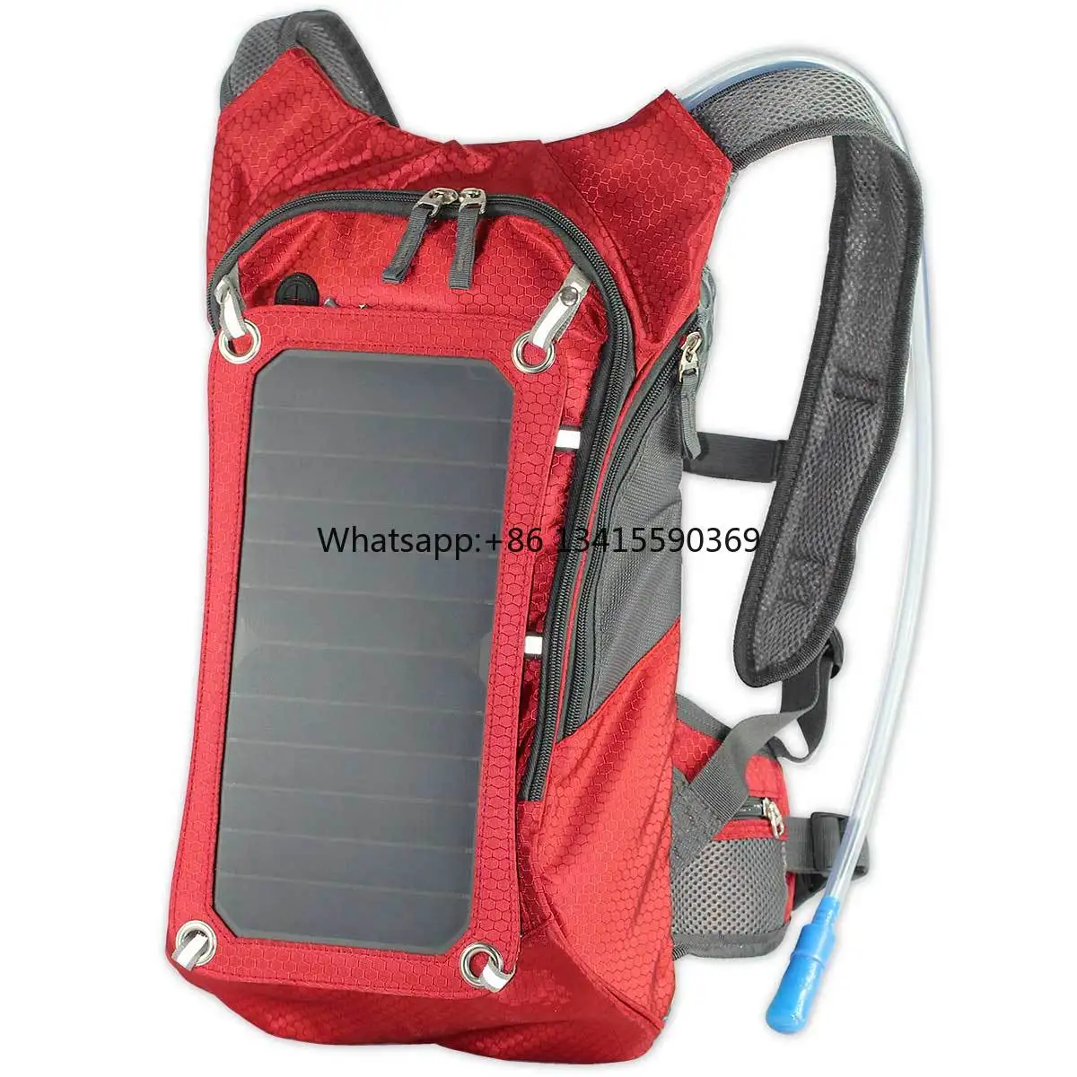 

Glory Hiking Waterproof Riding Cycling Use Waterproof Bag Outdoor Solar Panel Backpack for Phone Camer